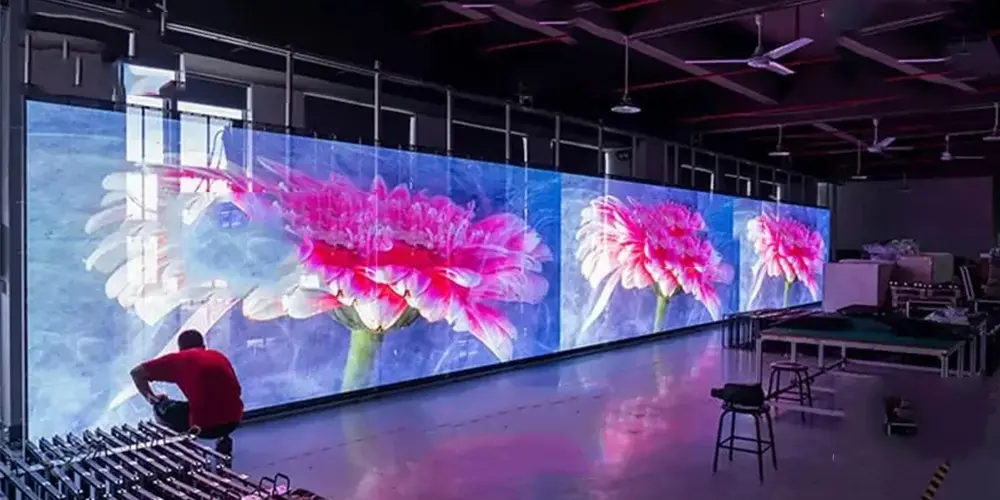 transparent led display