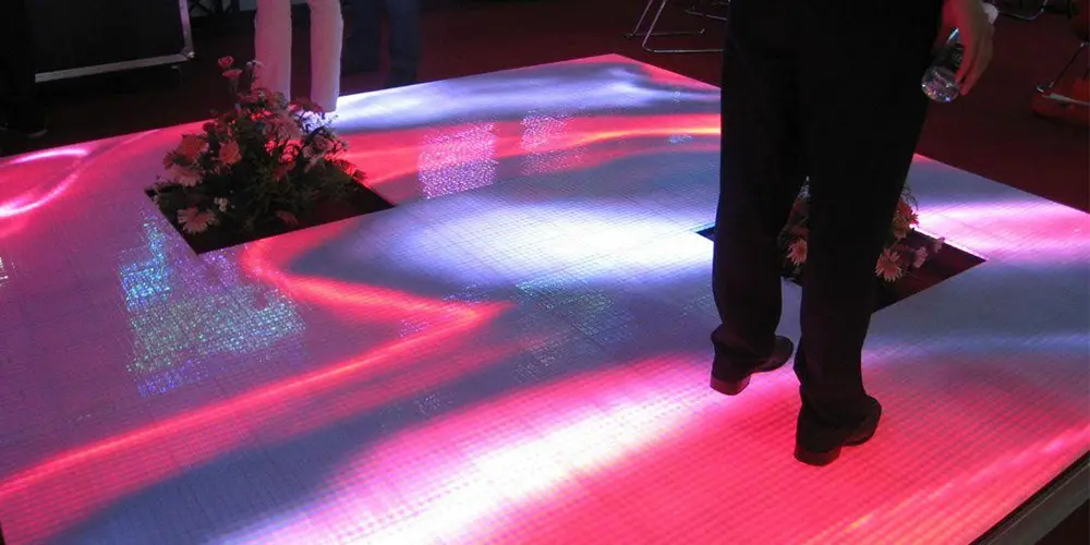 interactive led floor tiles